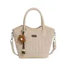 Nuevo bolso de moda para mujer de Henggeng, bolso de mano cuadrado pequeño plisado de moda, bolso de hombro y bandolera de moda para ventas transfronterizas