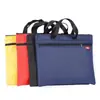 Pasta Pilot 838 logo personalizado grande capacidade escritório comercial A4 Bolsa de arquivo portátil bolsa com zíper bolsa de conferência