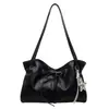 Bolsa Tote de Nicho Coreana de Luxo para Mulheres Verão 2026 Nova de Grande Capacidade Simples para Trabalho Ombro Sub-braço