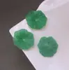 Película retráctil al calor acrílica simulación tridimensional verano fresco hoja de loto loto diy estilo antiguo hanfu pasador material hecho a mano