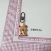 2024 nuevo lindo llavero de kappibala colgante juguetón de capibara pequeño colgante de estudiante de dibujos animados para mochila escolar