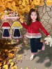 Conjunto Infantil Outono 2026 Novo Estilo Roupa de Bebê para o Início do Outono Conjunto de Duas Peças Moda Infantil Estiloso Roupas Estilo Coreano