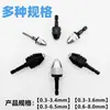 Mango Hexagonal Portabrocas de Tres Mordazas Destornillador Eléctrico Amoladora Eléctrica Portabrocas de Conversión Universal Amoladora Eléctrica Portabrocas de Cambio Rápido