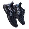2025 Novos Sapatos Masculinos de Malha de Seda Gelada Estilo Coreano Sapatos Esportivos com Solado Trbottomy Tênis de Corrida Macio para Estudantes Sapatos Casuais Masculinos Respiráveis
