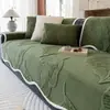 Cojín de Sofá de Forma Especial Color Liso Cómodo Terciopelo de Algodón Funda de Sofá Sensación Moderna de Alta Gama Cojín de Asiento para Sofá de Tres Plazas Antideslizante Lavable a Máquina