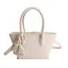 Bolso de Mano de Moda de Alta Gama 2026 Nuevo Modelo Bolso de Hombro Versátil Simple para el Trabajo Bolso Tote Cruzado Casual