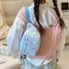 Bolsa Peitoral Infantil Fashion Desenho Animado 2025 Nova Bolsa de Armazenamento de Nylon para Meninas Bolsa Pequena Transversal de Viagem com Estampa de Desenho Animado