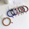 Pulseira de Silicone Circular Grande com Textura Líquida, Esportiva Anti-Perda com Anel Criativo para Capa de Celular