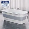 Cubo rectangular plegable para fregona para uso doméstico, Cubo para lavar la fregona, Cubo escurridor de agua, Cubo individual para lavado de autos, Cubeta para fregona