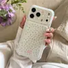 Funda floral suave estilo coreano adecuada para iPhone 18 Pro Max, Apple 17, 15 modelo nuevo, 16p encaje