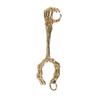 Porta-Cigarro com Padrão de Caveira Anel para Fumar Criativo Estiloso Dominador Cobra Ajustável Masculino e Feminino Quente Fumado à Mão Amarelo
