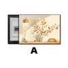 Pintura Decorativa para Caja de Medidor Eléctrico Estilo Crema, Cubierta para Caja de Interruptores, Arte de Pared para Comedor, No Requiere Taladrar