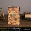 Livro Falso de Madeira Simulação Modelo de Livro Estudo Escritório Estante Livros Decorativo Vintage Adereços para Fotografia Artesanato Decoração