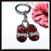 Llavero de cristal de diamante, regalo, nuevo llavero colgante, aleación de metal, fabricante de joyas, procesamiento y personalización.