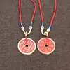 Colgante de moneda Shangui hecho de plata tibetana, colgante de moneda de cinabrio estilo chino vintage, accesorio de collar de hebilla de paz retro