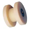 Roda de polia de nylon para trilho, roda com ranhura, rolamento de elevação, rolo, roda de trilho dupla face tipo H, polia de viga I, roda de tensionamento