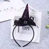 Nuevo Aro para el Cabello de Sombrero de Bruja de Halloween Accesorios para el Cabello de Fiesta de Festival para Niños Accesorios para el Cabello de Disfraces Fábrica Gorros Calientes