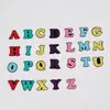 Parches de Letras A-Z Parches Bordados Accesorios Decorativos Termoadhesivos para Ropa Insignias Bordadas Parches Coloridos para DIY