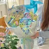 Xinyou Original Papel de Envoltura de Flores de Cordero Crema Floristería Flores Artificiales Hechas a Mano Ramo de Flores DIY Papel de Envoltura de Flores Lindo Materiales de Arte Floral