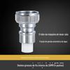 Adaptador de torneira de máquina de lavar fivela interface 4 pontos boca adaptador tubo de entrada saída de água da torneira bico