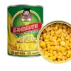Granos de maíz dulce listos para comer enlatados, granos de maíz dulce en latas pequeñas para uso doméstico, materias primas para tortitas de maíz y jugo de maíz
