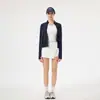 Bingse Otoño Invierno Nuevo Golf para Mujer Manga Larga Perforado Adelgazante Conjunto Deportivo Conjunto de Falda de Tenis
