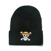 Gorro gorro japonês peça única chapéu frio hip hop esqui chapéu pulôver chapéu quente desenho animado cabeça fantasma chapéu de malha anime