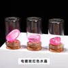 Bestseller transfronterizo: Grava de cristal natural en botellitas, piedras difusoras, botellas de deseos, botellas de deriva, se pueden etiquetar en inglés