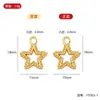 YT003 pingente de estrela de cinco pontas com marcas de pockmark diy acessórios de joias em liga de zinco pingente para pulseira corrente de suéter fornecimento direto da fábrica