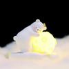 Luz de Noche Creativa Cálida y Acogedora, Brillante y Luminosa, Lámpara de Ambiente para Mesita de Noche de Dormitorio, Regalo Decorativo, Envío Directo de Una Pieza