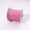 Hilo de Cera Coreano de 0.5-2.5mm Cuerda de Cera Cuerda para Collar Pulsera Cuerda de Imitación de Cuero Cuerda Trenzada Hecha a Mano para DIY Accesorios