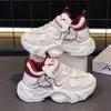 Tênis femininos com laço, nova coleção primavera/verão 2026, sapatos casuais da moda e versáteis para crianças, design em malha respirável, tênis estilo plataforma