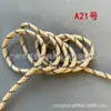 Cuerda Redonda de Poliéster con Núcleo Retorcido, Patrón de Puntos de Colores, 5mm de Espesor, Cuerda Miu Resistente al Desgaste para Tejido Hecho a Mano DIY, Colgante, Cinturón, Cuerda para Sombrero, Cordón