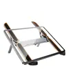 Mini soporte para laptop de aleación de aluminio, elevador de escritorio para mejorar la ventilación y el soporte, adecuado para laptops Apple