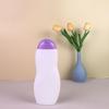 Fabricante Venta al por Mayor 400Mlsod Botella de Miel Pe Botella para Loción Gel de Baño y Ducha Blanco Extruido Forma Especial Botella Plana