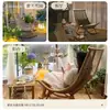 Mecedora de verano, mecedora de ratán tejido, sillón reclinable, silla tipo sofá perezoso para patio exterior, para uso doméstico individual, balcón, dormitorio, sala de estar