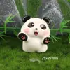 Muñeca Estéreo de Dibujos Animados DIY Lindo Oso Panda Venta al por Mayor Adornos de Resina Adornos Accesorios Materiales Venta al por Mayor