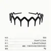 Amazon Transfronteiriça Simples Fixa Cabelo Grande M Headband Denteado Lavagem Facial Maquiagem Headband Europeia e Americana Cabelo Quebrado Pequeno M Onda Head Buckle