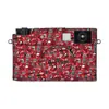 Burro Caminante es Adecuado para Cámara Fuji Xhalf Película Protectora Cambia de Color Piel Pegatina para Cuerpo Xhalf Película Cambia de Color
