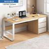 Habitación de Alquiler Mesa Larga Pequeña Hogar Mesa Larga Escritorio Doble Sencillo Escritorio para Computadora Escritorio Banco de Trabajo de Escritorio