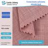 Catiônico bicolor tecido liso 220g camisa feminina saia tecido da moda imitação de linho fibra química tecido atacado