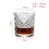 Fábrica en stock al por mayor copa de vino de vidrio tallado vintage elegante ins luz de lujo copa de vino blanco clásica exquisita taza pequeña