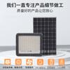 Holofote Solar Tipo Lente Controle Remoto Alta Potência Holofote Luz de Jardim Painel Poste de Rua Externo
