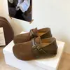 Zapatos Birkenstock de Suela Gruesa para Aumentar la Altura, de Dos Vías, para Mujer, Nuevos Mocasines Otoño 2026, Birkenstock Slip-Ons, Zapatos Planos Doudou