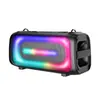 Cyberus Novo Bluetooth 5.3 Luz Colorida Portátil Tws À Prova D'água Alto-falante Bluetooth Chamada HD