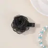 Accesorios para el cabello transfronterizos europeos y americanos para niños, pinzas para el cabello pequeñas de flor tridimensional para niñas, completamente cubiertas, no dañinas, pinzas para el cabello para flequillos laterales, adornos para el cabello