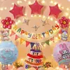 Nuevo Globo de Cumpleaños Decoración de Cumpleaños Arreglo de Propuesta Paquete Decoración de Fiesta de Cumpleaños Globo Feliz Cumpleaños