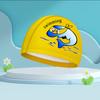 Gorro de natación para niños impermeable cabeza profesional pu caricatura gorro de natación patrón de dibujos animados gorro de natación ventas directas de fábrica