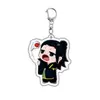 Llavero Acrílico de Jujutsu Kaisen Yuji Itadori Megumi Fushiguro Merchandising de Anime Colgante para Mochila
