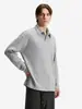 Camisa Polo Rayada Vertical Texturizada Estilo Old Money Cattee para Hombre y Mujer, Nuevo Top Casual de Punto Simple Tendencia de Primavera